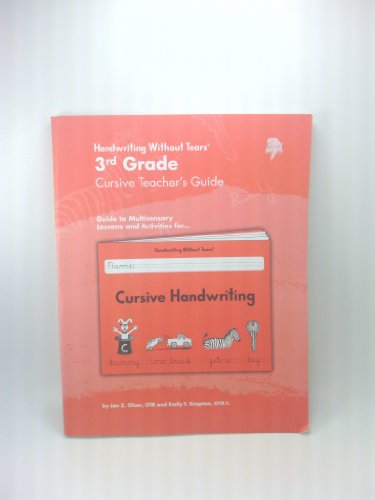 3rd Grade Cursive Teacher's Guide