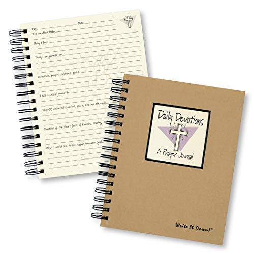 Prayer Journal (Write It Down!)