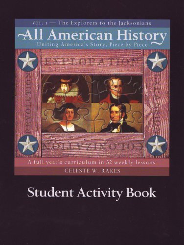 All American History Student Activity Book, Volume 1