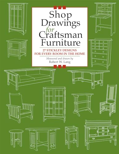 Shop Drawings for Craftsman Furniture
