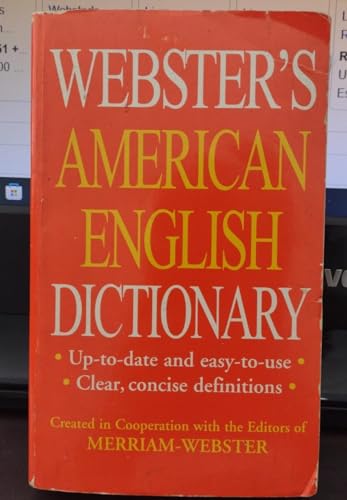 Webster's American English Dictionary