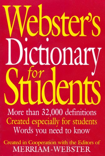 Webster's Dictionary for Students
