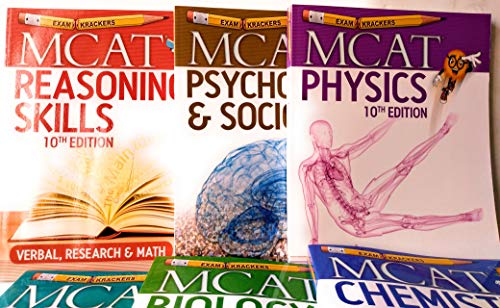 10th Edition Examkrackers MCAT Complete Study Package
