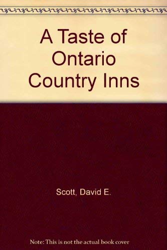 A Taste of Ontario Country Inns