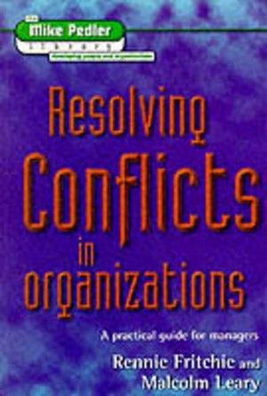 Resolving Conflicts in Organizations