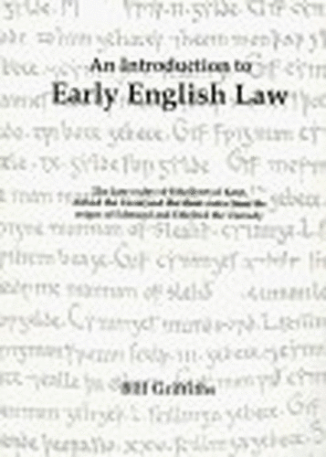 An Introduction to Early English Law