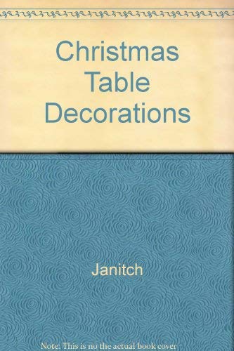 Christmas Table Decorations