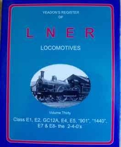 Yeadon's Register of LNER Locomotives