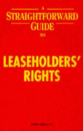 A Straightforward Guide To Leaseholders Rights 2ed