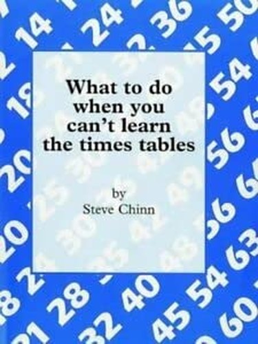 What to Do When You Can't Learn the Times Table