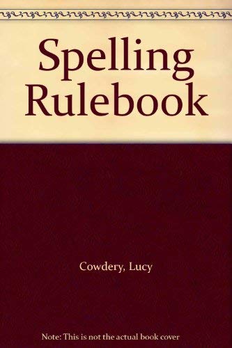 Spelling Rulebook