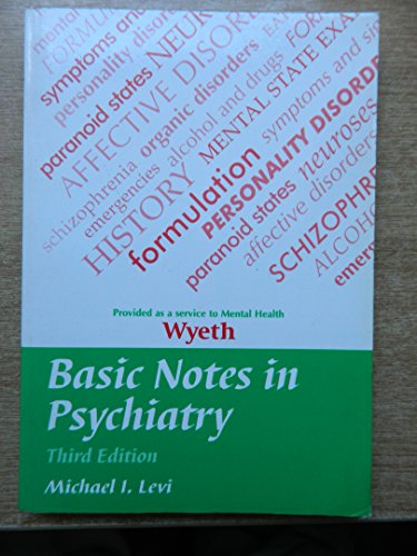 Basic Notes in Psychiatry
