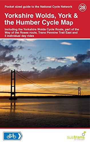 Yorkshire Wolds, York & The Humber Cycle Map 28