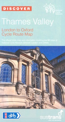 Thames Valley Sustrans Cycle Route Map