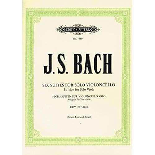 Six Cello Suites BWV 1007-1012
