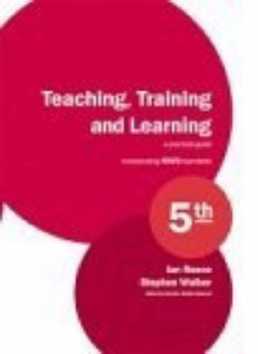 Teaching, Training and Learning