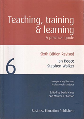 Teaching Training and Learning