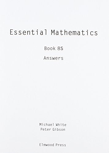 Essential Maths 8S Answers