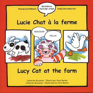 Lucy Cat at the Farm/Lucie Chat à la ferme