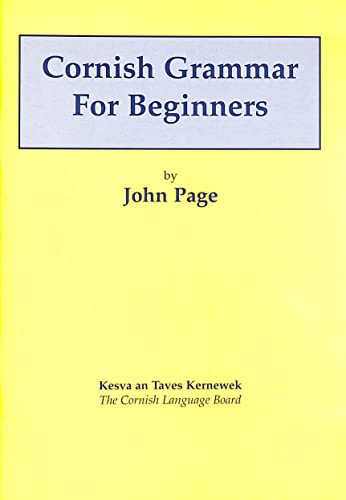 Cornish Grammar for Beginners