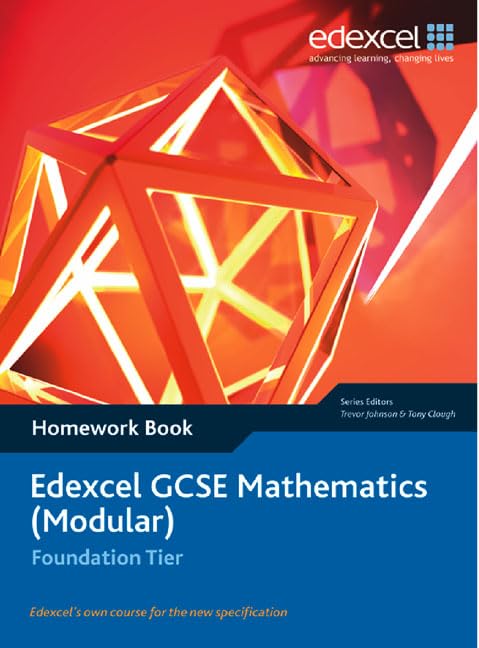 Edexcel GCSE Maths: Modular Foundation Homework book