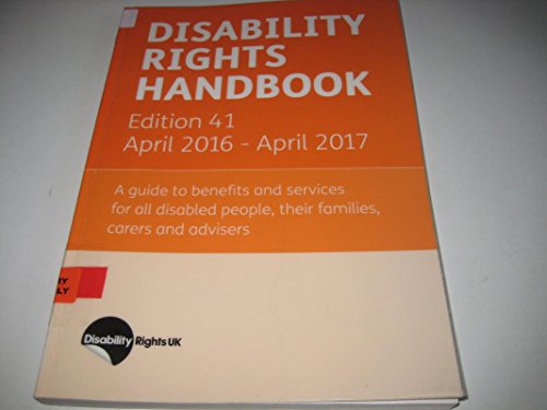 Disability Rights Handbook: April 2016 - April 2017