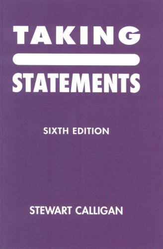 Taking Statements