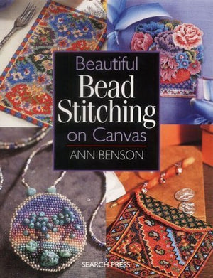 Beautiful Bead Stitching on Canvas