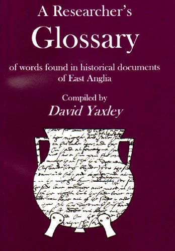 A Researcher's Glossary