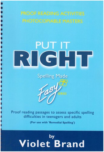 Put it Right