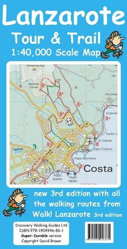 Lanzarote Tour & Trail Super-durable Map