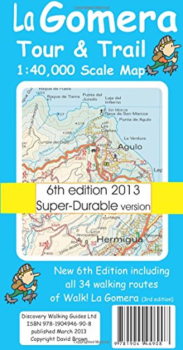 La Gomera Tour & Trail Super-Durable Map