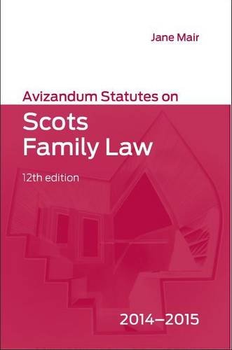 Avizandum Statutes on Scots Family Law