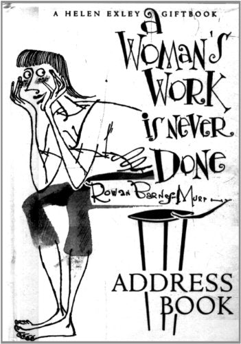 Womans Work is Never Done Address Book
