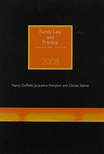 Family Law and Practice