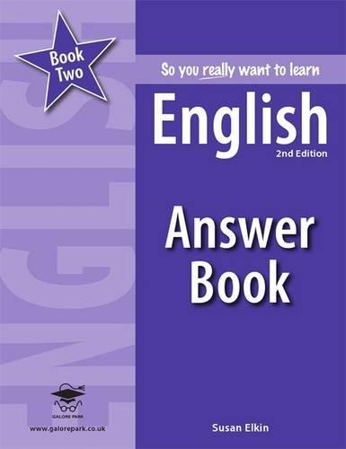So You Really Want to Learn English