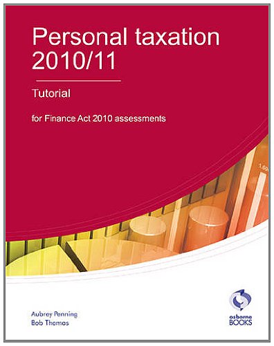 Personal Taxation Tutorial