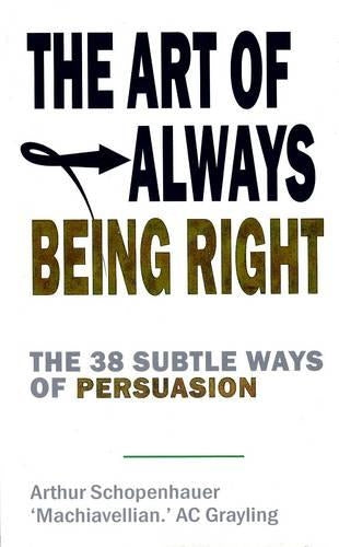 The Art of Always Being Right