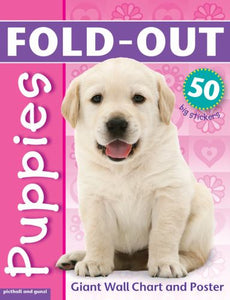 Fold-Out Poster Sticker Book: Puppies 