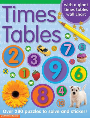 Times Tables Sticker Book