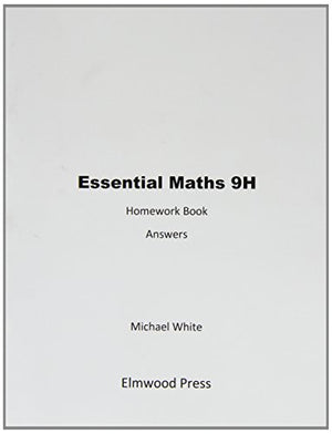 Essential Maths 9H Homework Answers