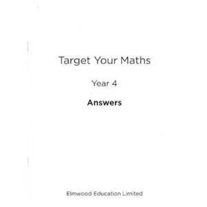 Target Your Maths Year 4 Answer Book