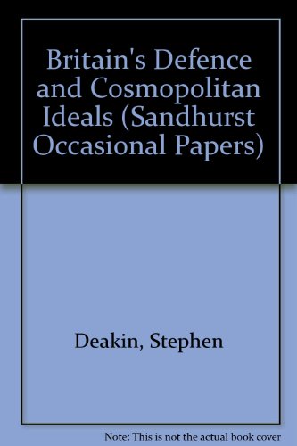 Britain's Defence and Cosmopolitan Ideals