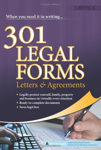 301 Legal Forms, Letters and Agreements
