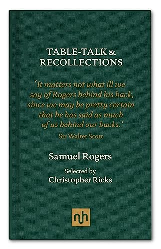 Table Talk & Recollections