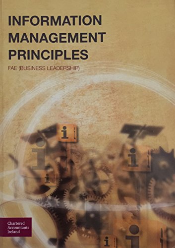 Information Management Principles FAE (Business Leadership)