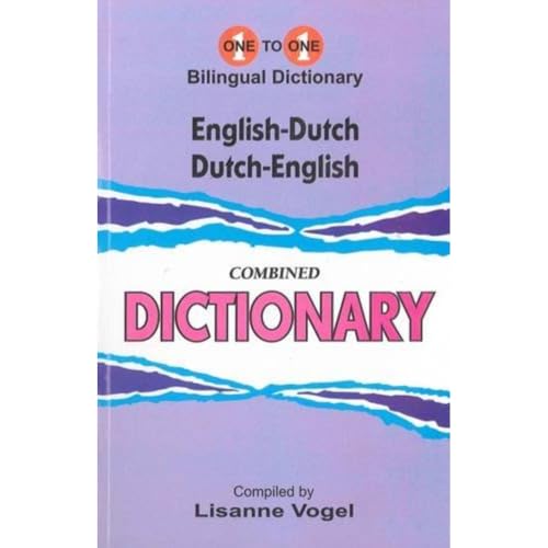 English-Dutch & Dutch-English One-to-One Dictionary. Script & Roman