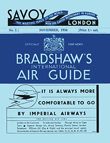Bradshaws International Air Guide, 1934