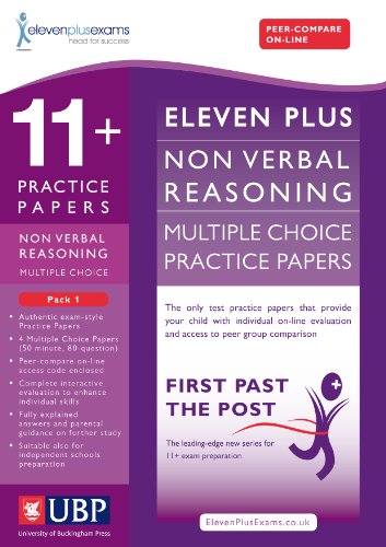 11+ Non-Verbal Multiple Choice Practice Papers