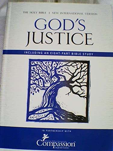 The Holy Bible NIV: God's Justice, Including an Eight-Part Bible Study